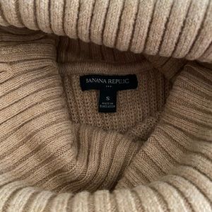 Tan sleeveless sweater